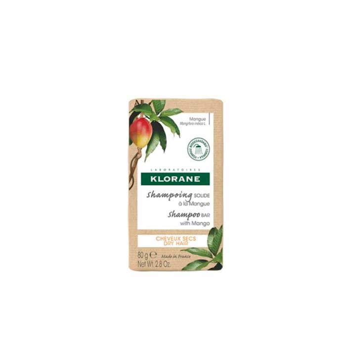 Klorane Champú Sólido Mango 80g - Cuidado Capilar Ecorresponsable