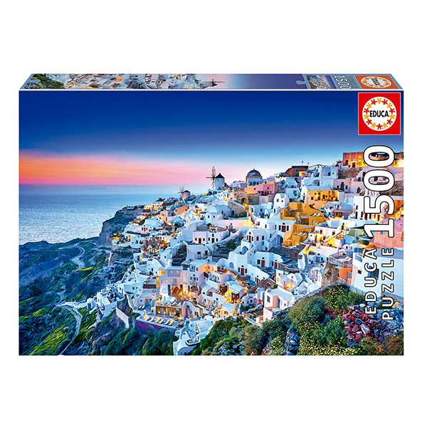 Puzle 1500 Piezas Santorini.