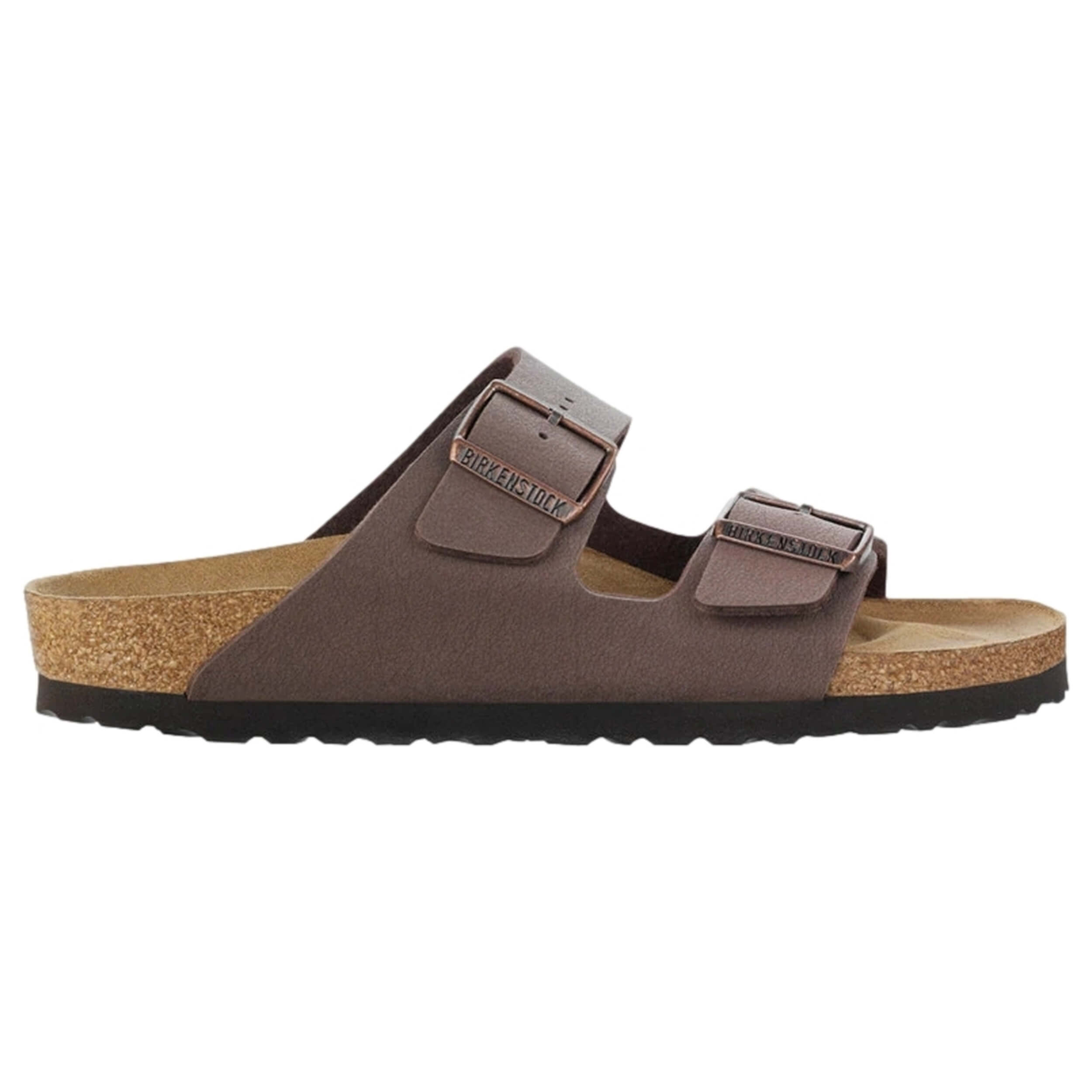 Chancletas Birkenstock modelo Arizona Bfbc Mocca en color Beig