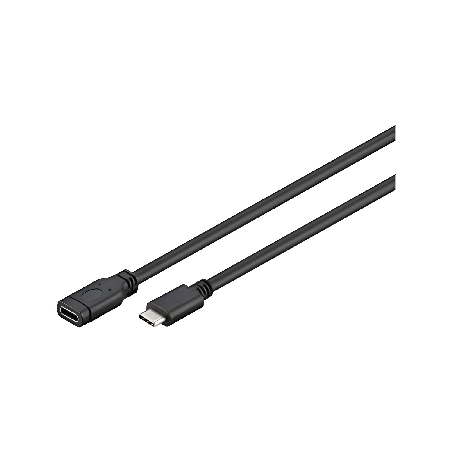 Goobay 45393 - Cable USB (1 m, USB C, USB C, 3.1 (3.1 Gen 1), 5000 Mbit/s, Negro)