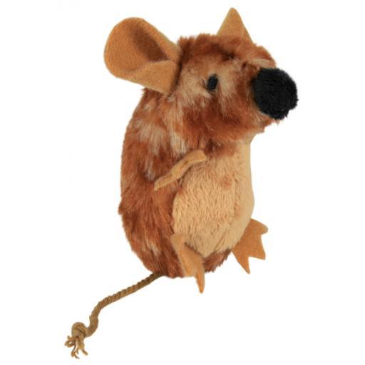 Trixie Ratón siempre en pie, catnip (Gatos , Juguetes , Peluches y plumas) - 8 cm8
