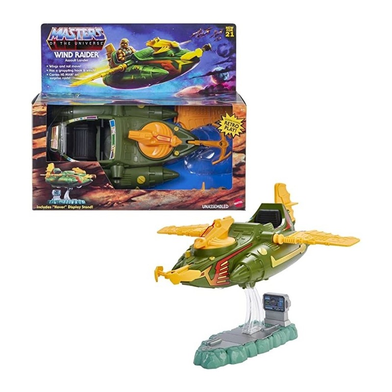 Nave Wind Raider Masters of the Universe GYY34 Mattel CPAGYY34