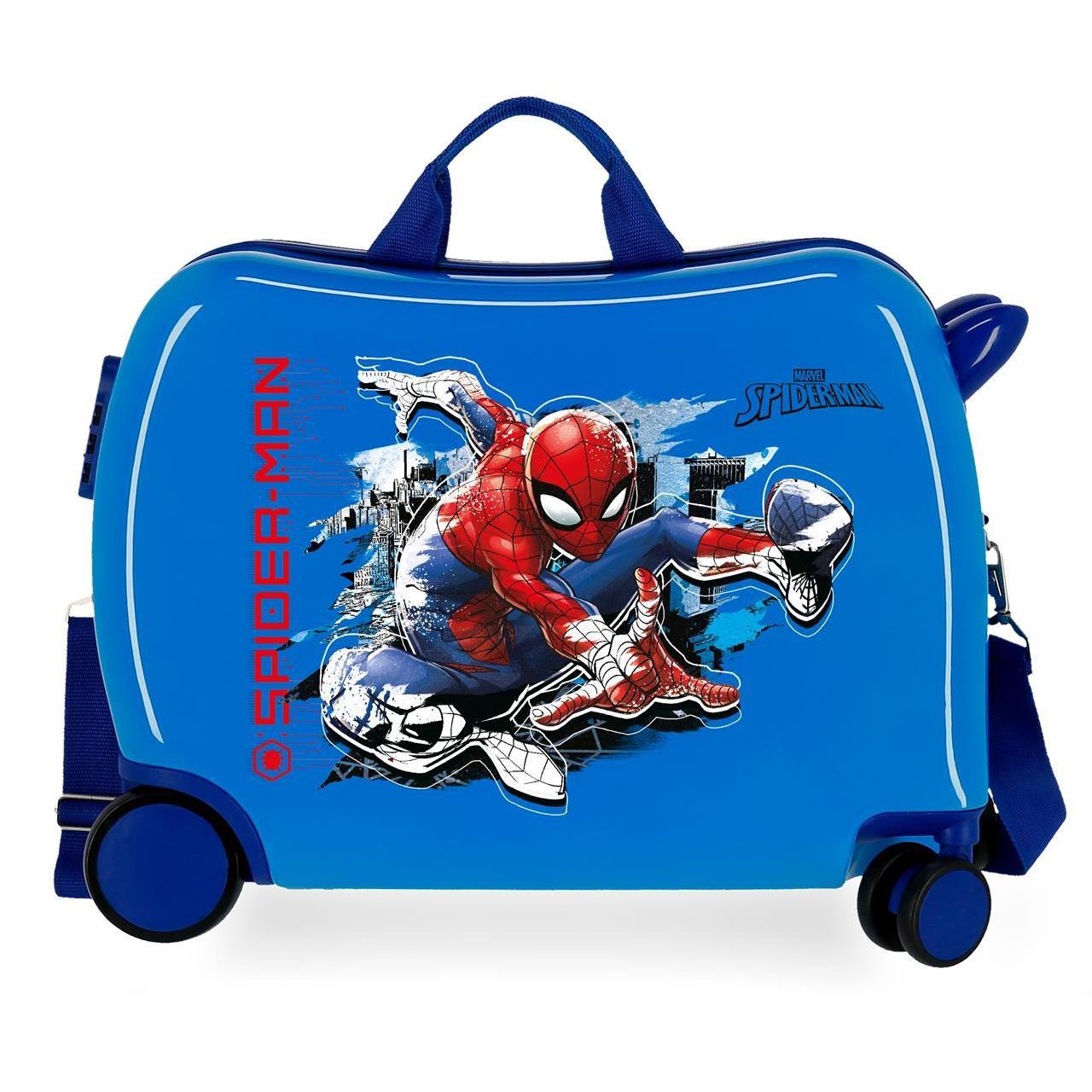 Marvel Spiderman Maleta Correpasillos ABS Rígida Spiderman Geo