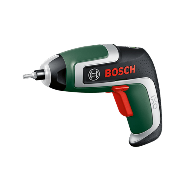 BOSCH ATORNILLADOR A BATERÍA IXO 7 BASIC. Multitarea ligero y compacto con potencia extra para atornillar con más suavidad.