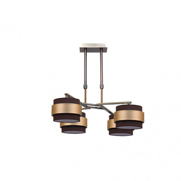 Mi Lampara - Lampara 4lp Bremen Cromo/bla-pl 4xe14 Regx92