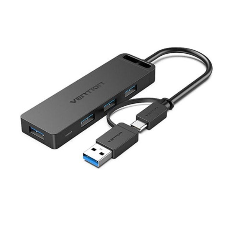 Vention Hub USB 3.0 y Tipo-C CHTBB/ 4xUSB
