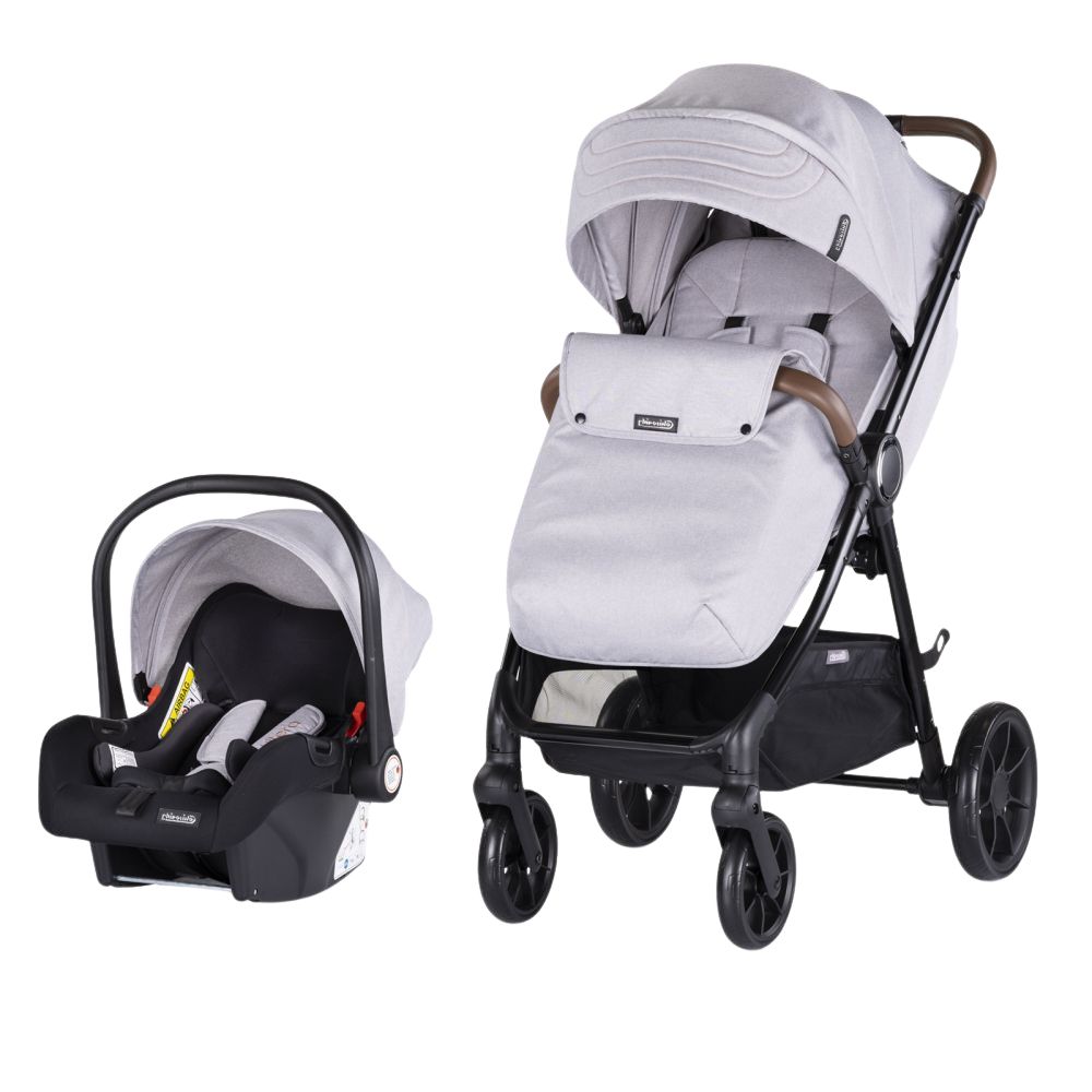 CHIPOLINO Carrito de bebé ULTERA 2 en 1 con silla de auto i-Size 40-87 cm de Chipolino