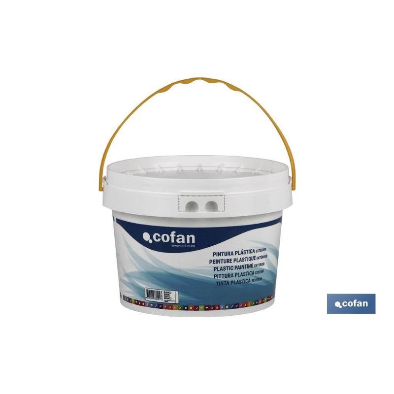 Pintura plástica exterior 20 kg blanco