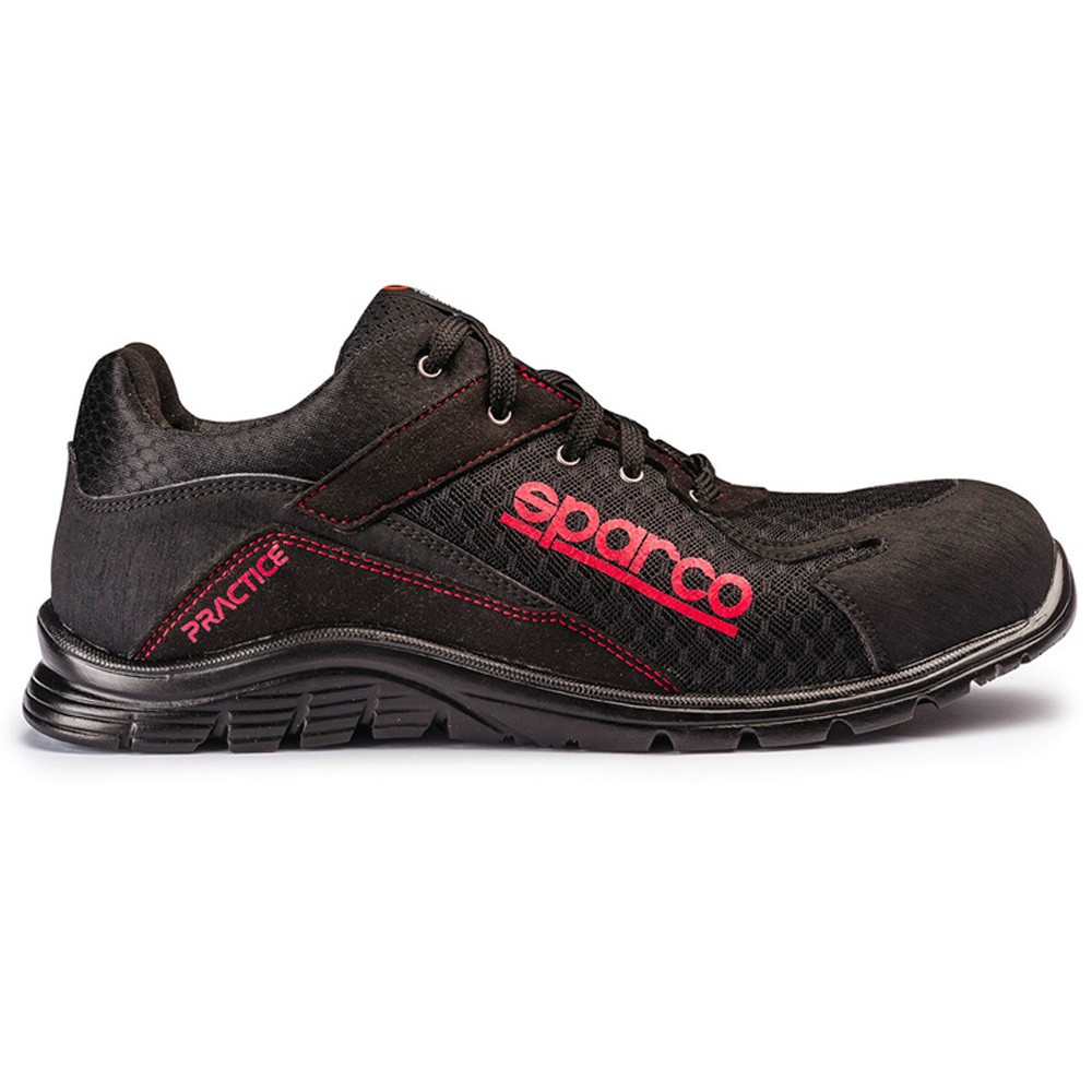 ZAPATILLAS SPARCO PRACTICE NIGEL TALLA 42 NEGRO S1P SRC