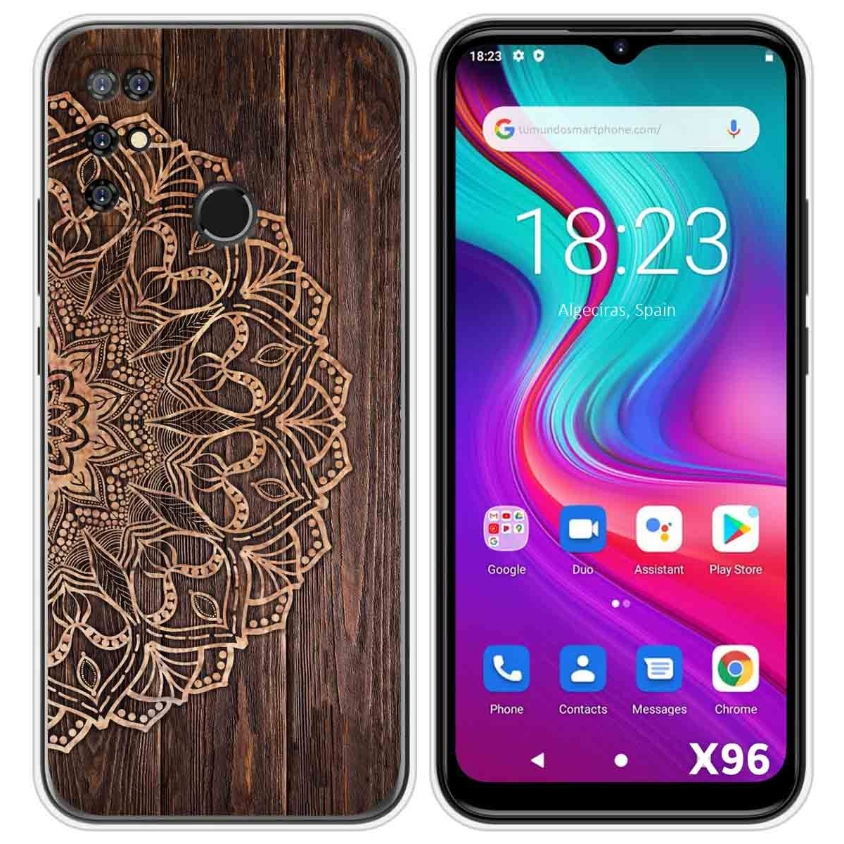 Funda Silicona para Doogee X96 / X96 Pro diseño Madera 06 Dibujos
