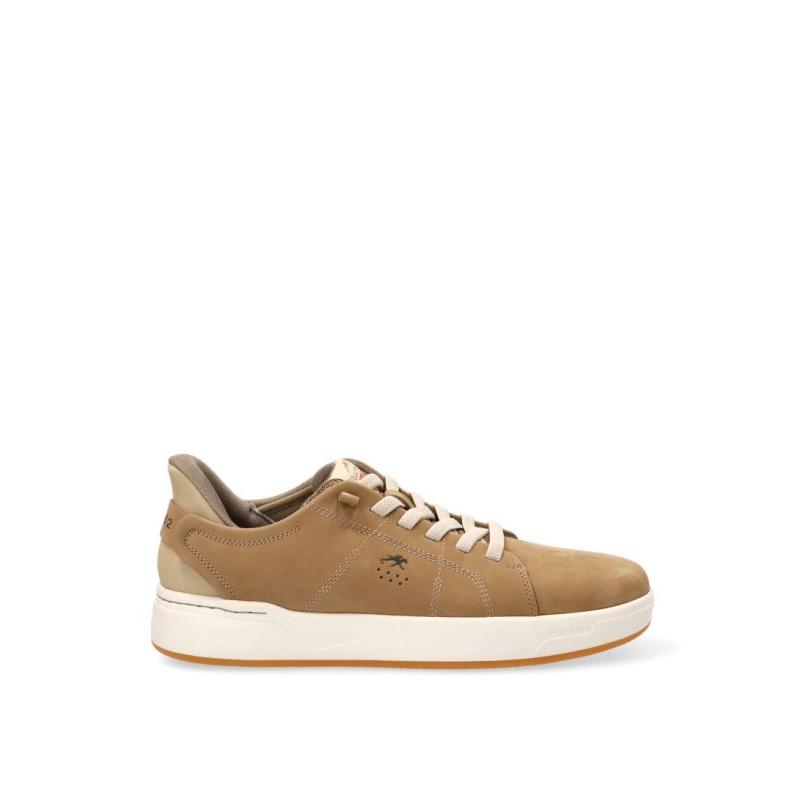 Zapatillas Casual Fluchos - Hombre - Suela Plana - Modelo F2378 - Color Camel