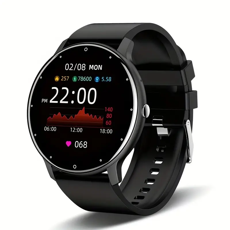 Relojes Inteligentes, Smartwatch Deportivo Multifunción Para Hombres, Resistente Al Agua Con Pantalla Táctil Complete Para Android Y IOS