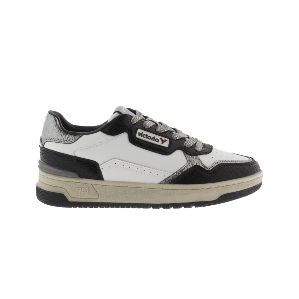 Victoria 1985 C80 Zapatillas de piel con piezas metalizadas 8800127