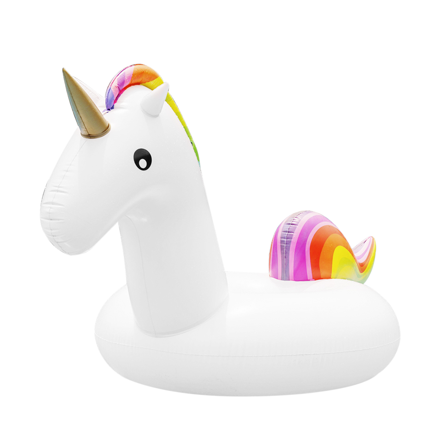 DAM. Flotador gigante con forma de unicornio. 250x110cm. 250x110x140 cm.