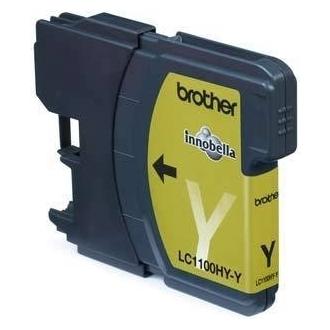 Brother - Cartucho de tinta original LC-1100HYY para impresoras Brother, rendimiento óptimo y hasta 400 páginas a 5% cobertura