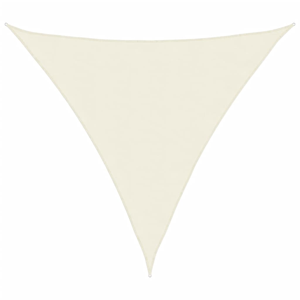 vidaXL Toldo de vela triangular tela Oxford 6x6x6 m Multicolor