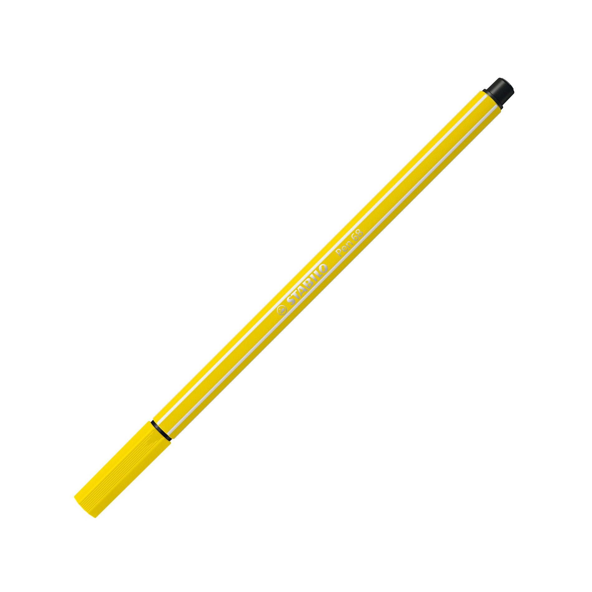 STABILO - Pen 68 rotulador Amarillo 1 pieza(s) - 68/24 68/24