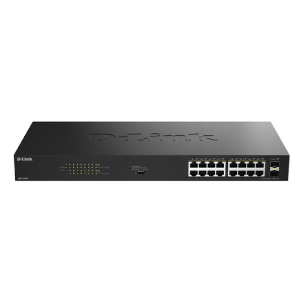 D-LINK SWITCH POE 16XGE 2XSFPCPNT