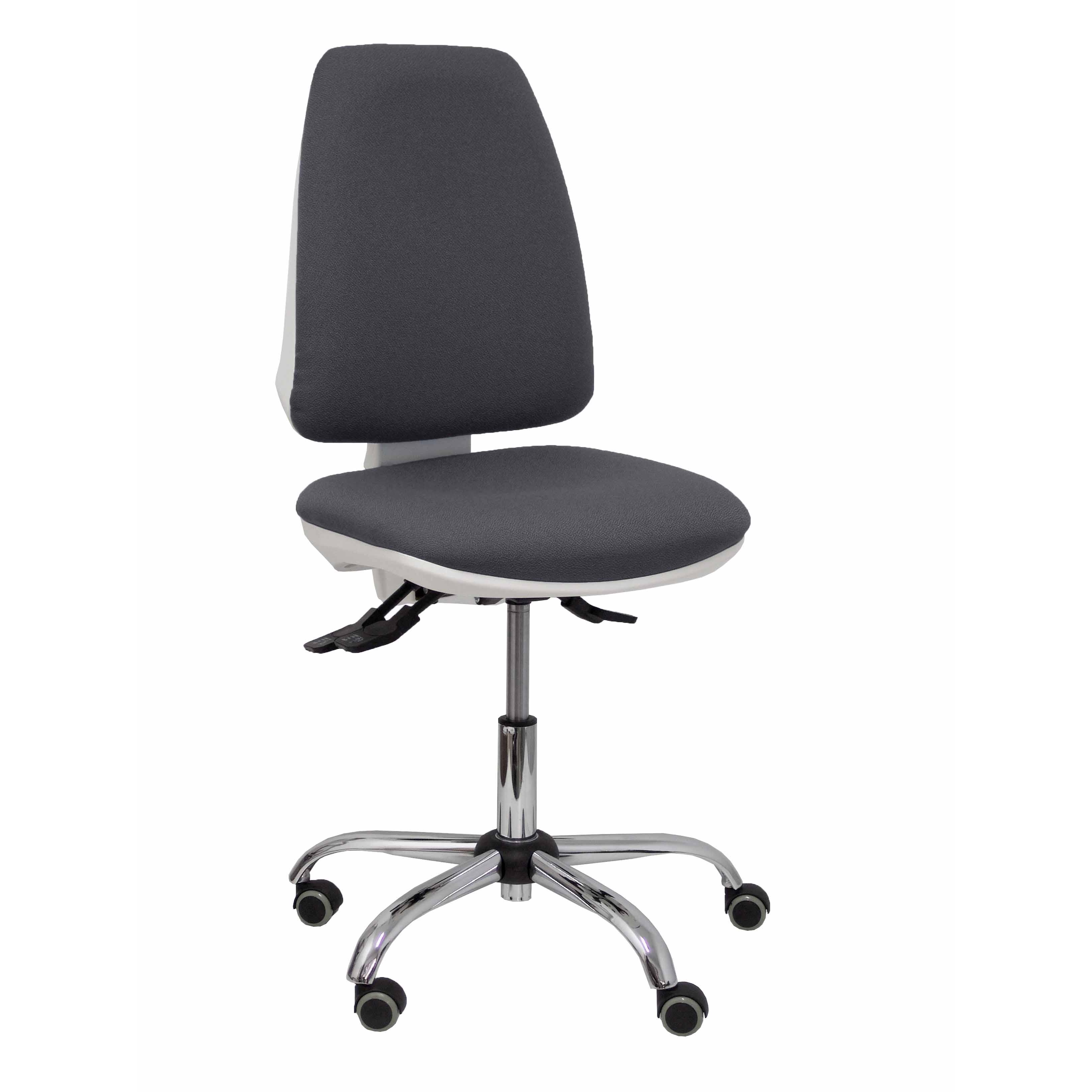 Silla de Oficina Ergonómica Piqueras Y Crespo Elche Blanca BALI Gris Oscuro