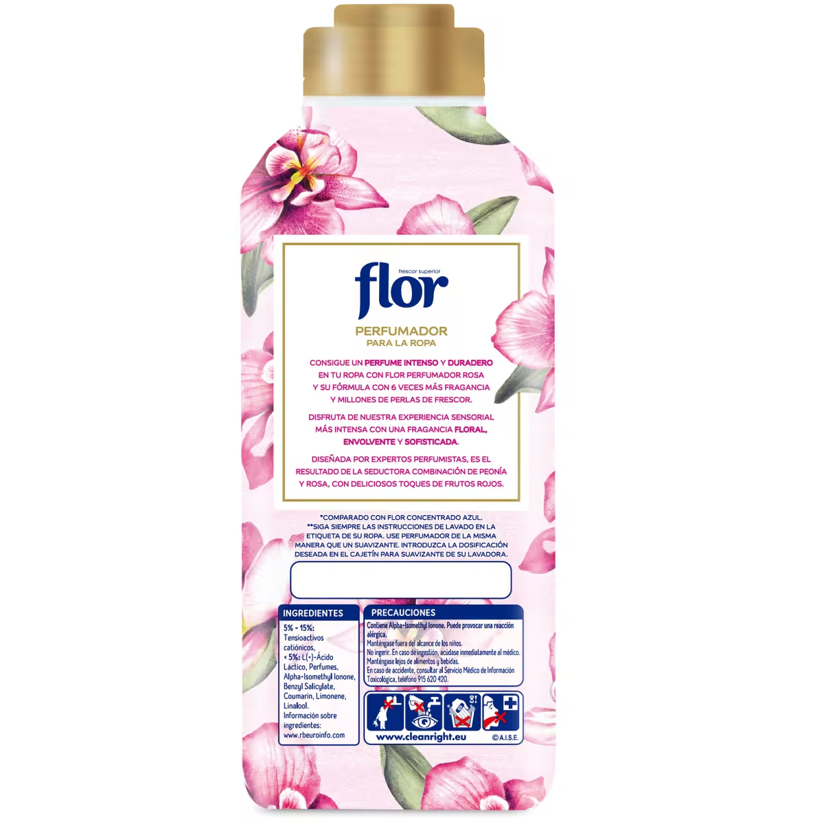 Suavizante perfumador azul Flor botella 36 lavados - Supermercados DIA