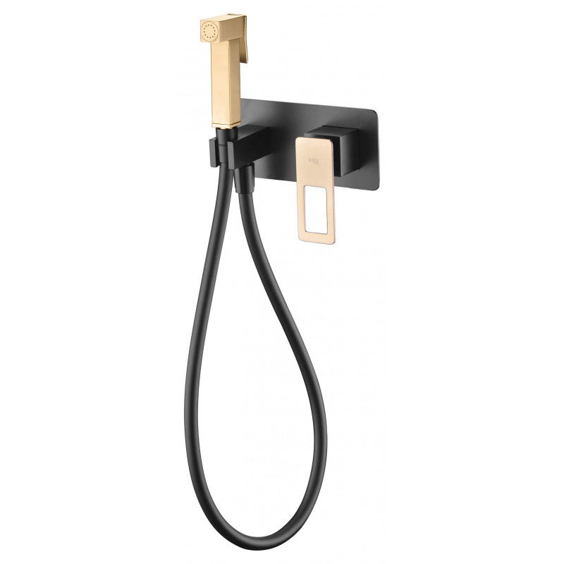 Imex Suecia BDC032-5NGOLD ducha higiénica grifo monomando diseño moderno color negro oro