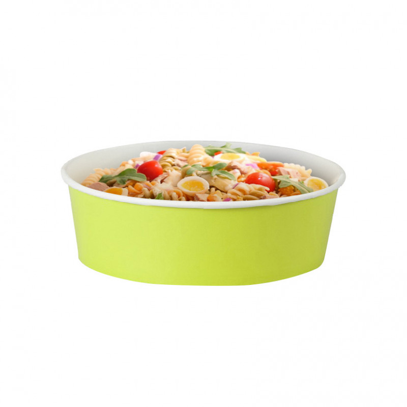 360 Uds. Ensaladera de Cartón Verde (480ml) | Ref: PW210PC480V