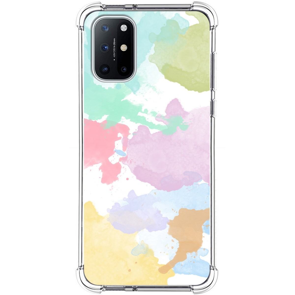 Funda Silicona Antigolpes para OnePlus 8T 5G diseño Acuarela 11 Dibujos