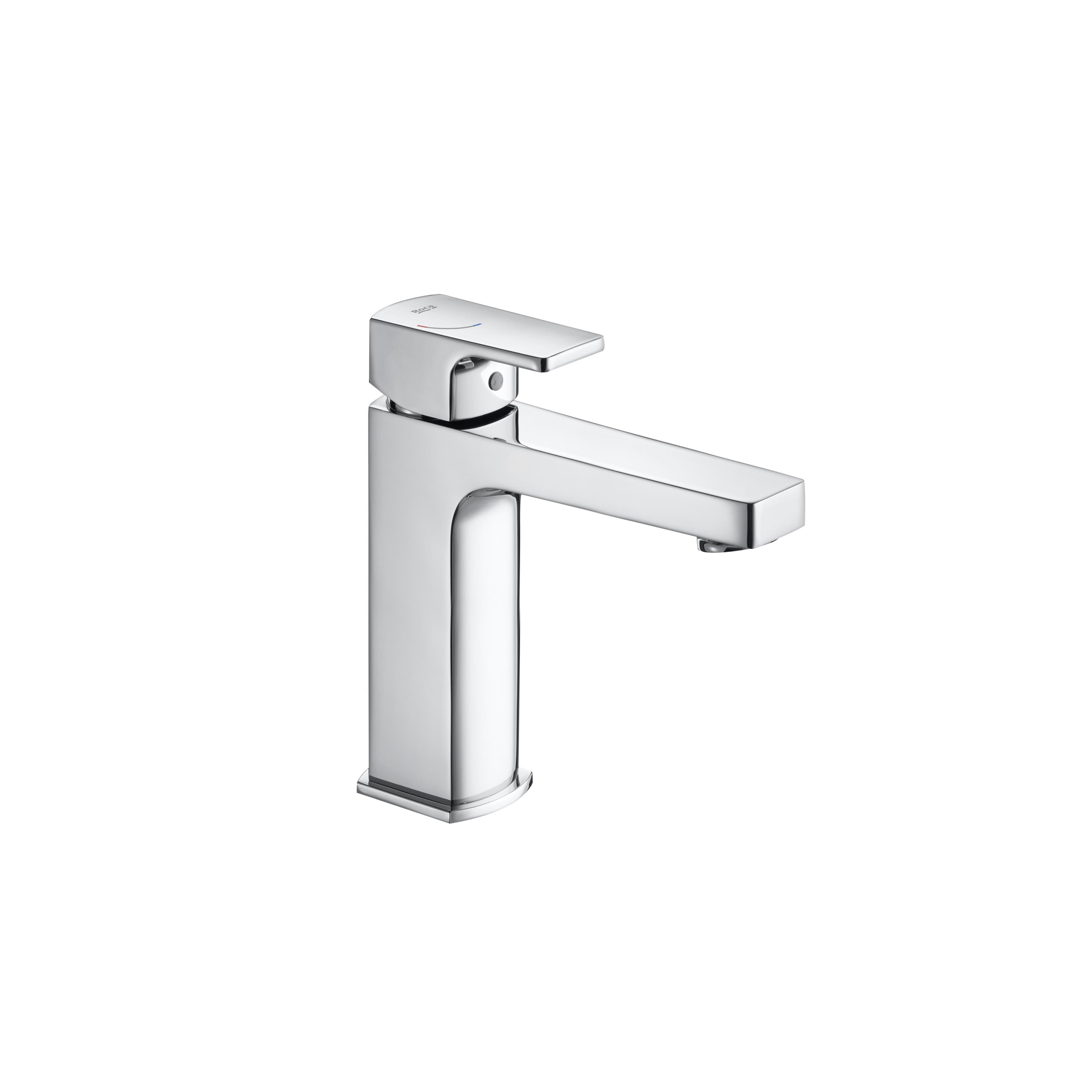 ROCA A5A3C01C00 L90C Grifo Monomando Lavabo Mezzo Liso Desagüe Clic Clac con Cromo - ref: A5A3C01C00
