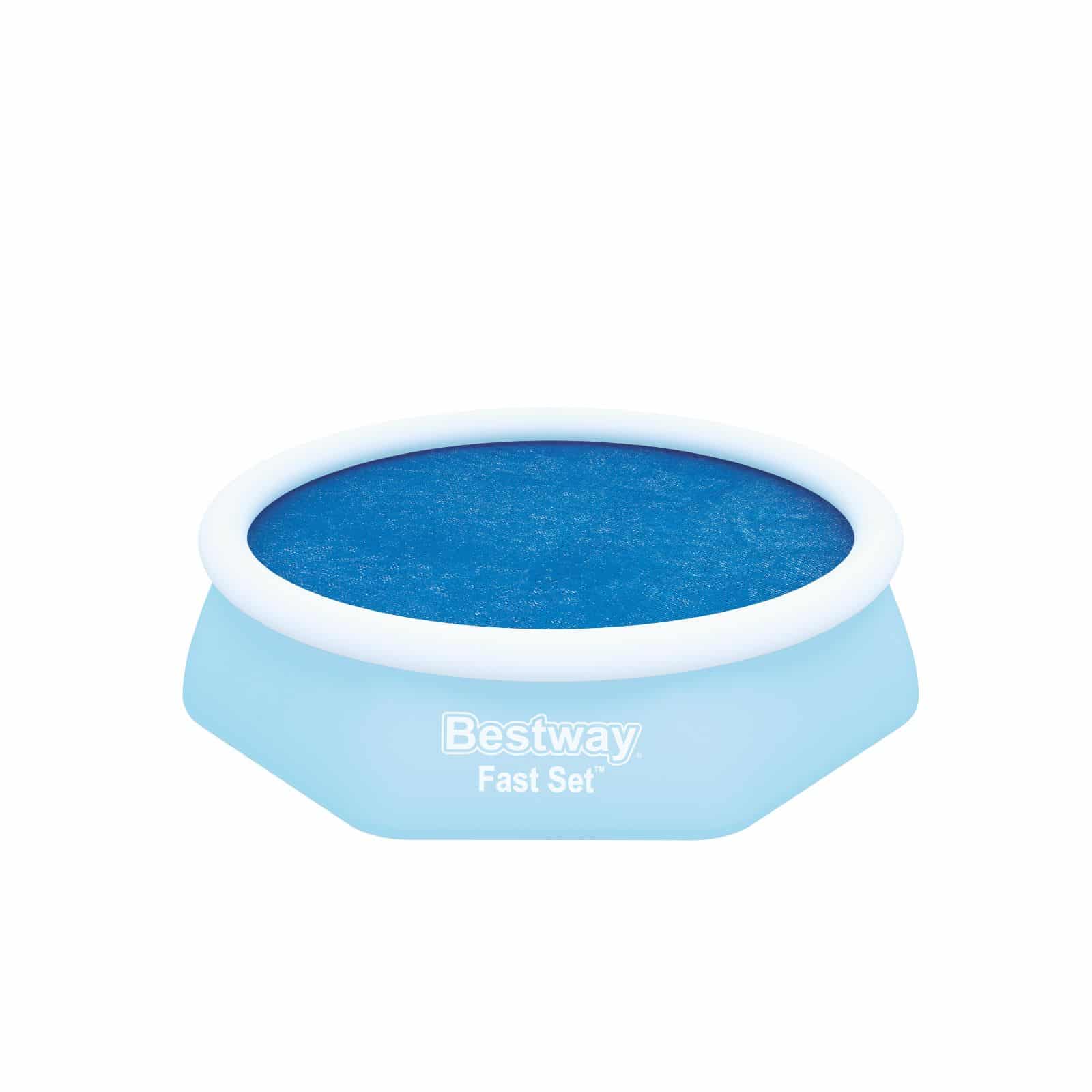 Bestway Cobertor Solar para Piscina Desmontable Bestway Ø427 cm Redonda
