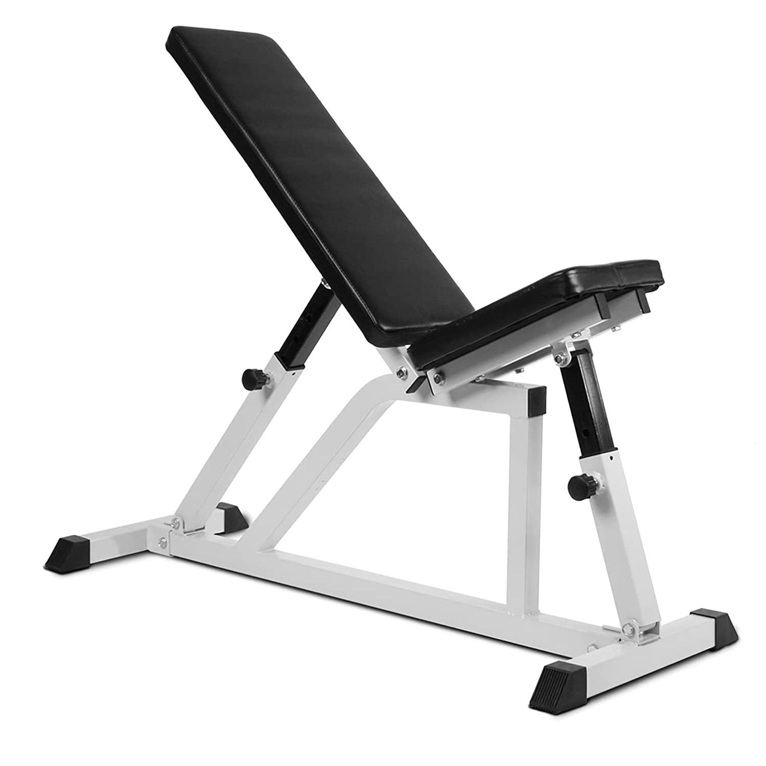 Soporte Rack de Pesas para Musculación Separable Robusto Negro