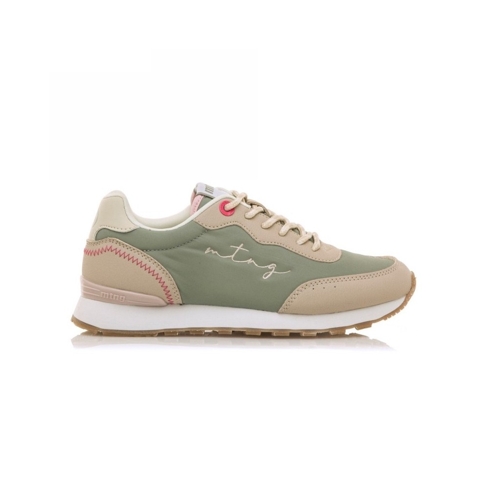 Sneakers Mujer Mustang 60439 en Verde, Diseño Moderno y Transpirable para Moda Femenina
