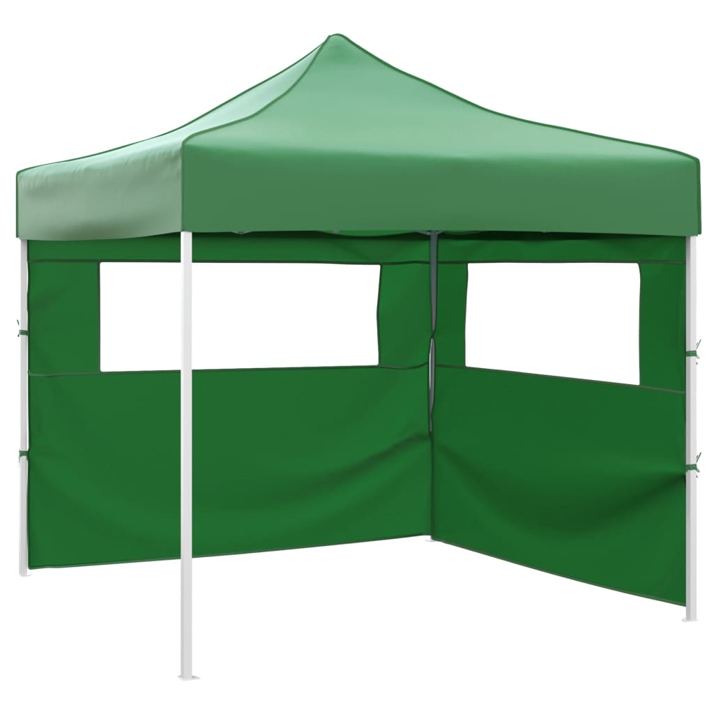 vidaXL Carpa Jardín Plegable 2 Paredes Cenador Pérgola Patio Fiestas Eventos Color Crema,  Azul,  Verde y mas
