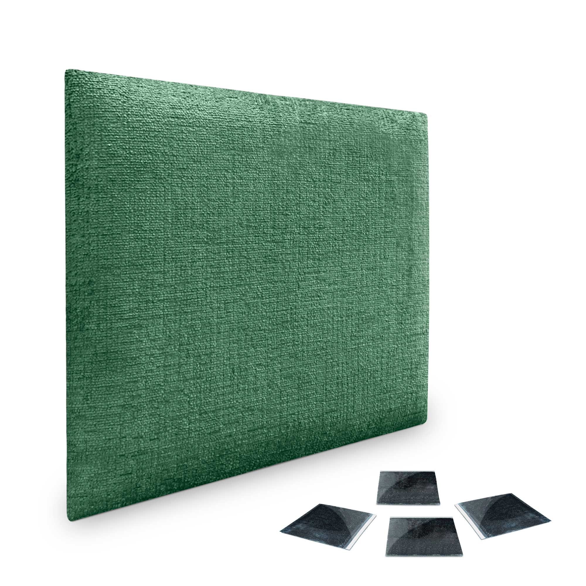 DHOME Juego de Paneles Tapizados de Lana Ecológica Pack Autoadhesivos para Pared Acústicos Absorbentes Protección 3º Gama de colores