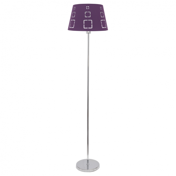Lampara de Pie De Salon Celaya 1xe27 Berenjena de FABRILAMP.