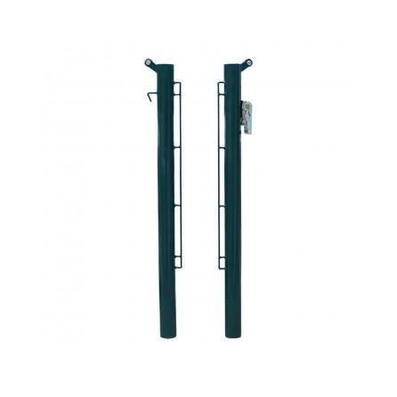 JUEGO POSTES PÁDEL METÁLICOS 80MM FIJOS DELUXE SOFTEE EQUIPMENT