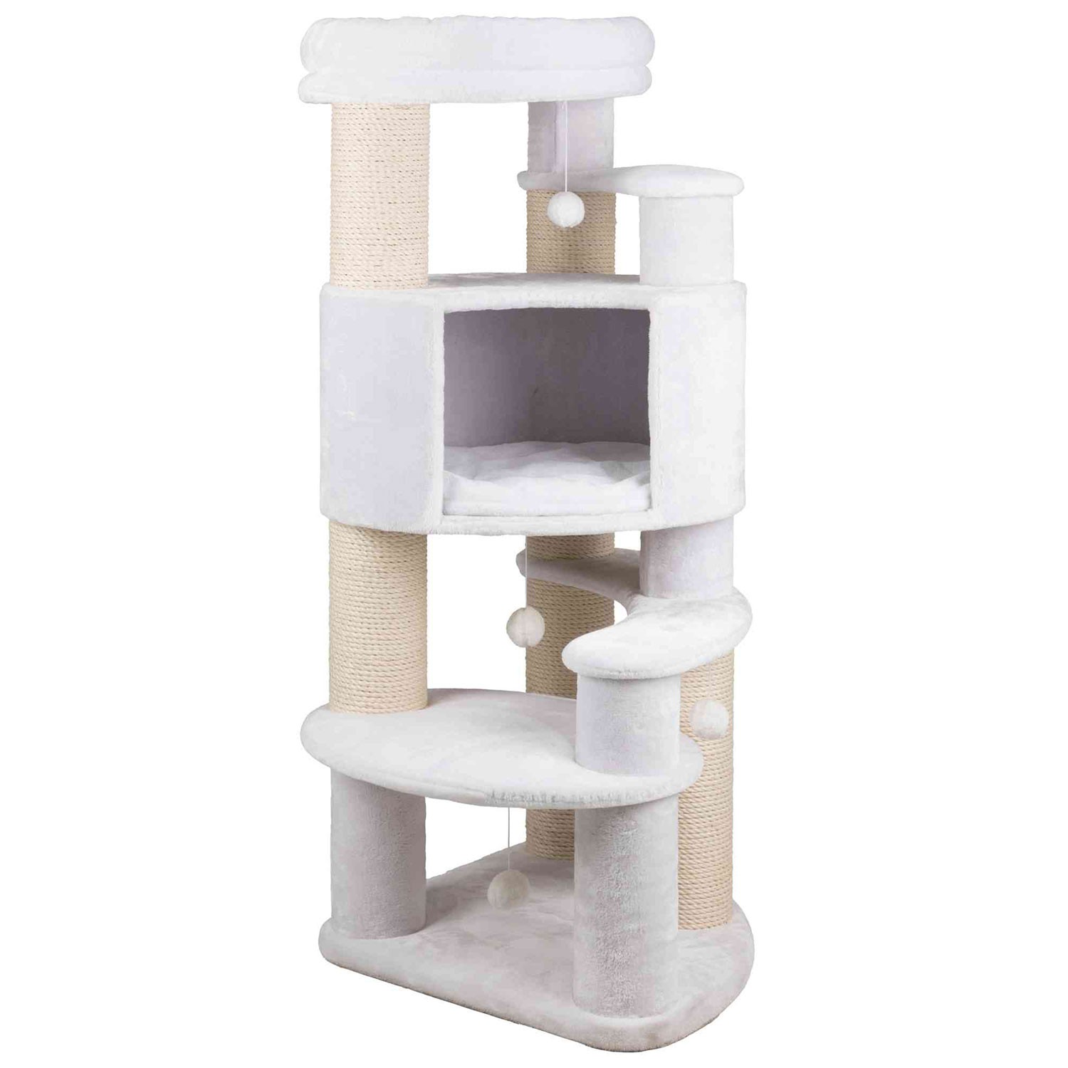 Trixie Poste Rascador XXL Zita para Gatos Grandes con Cueva y Plataforma
