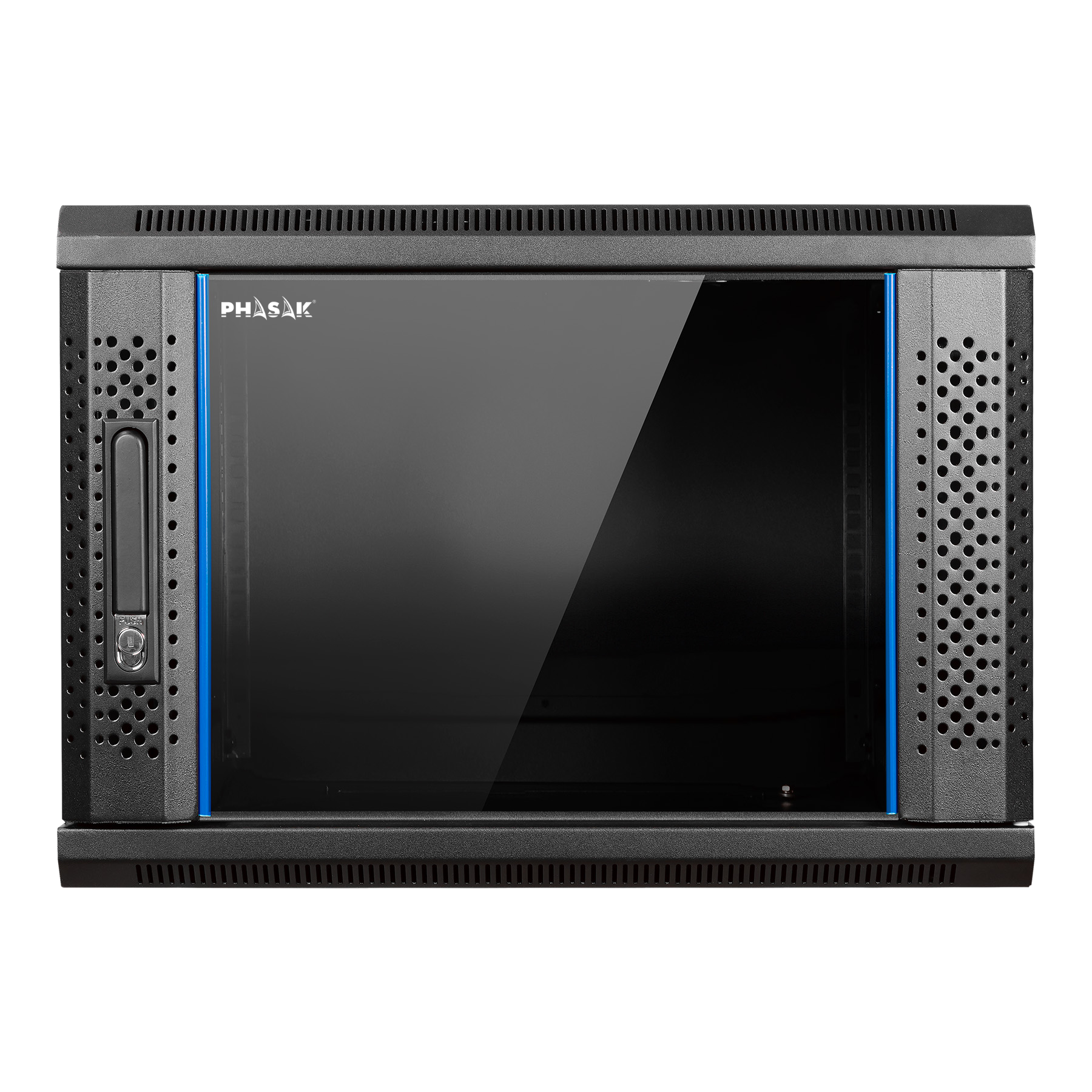 Rack mural 19" Phasak Pro 9U 600x600 Montado - PHO 3109