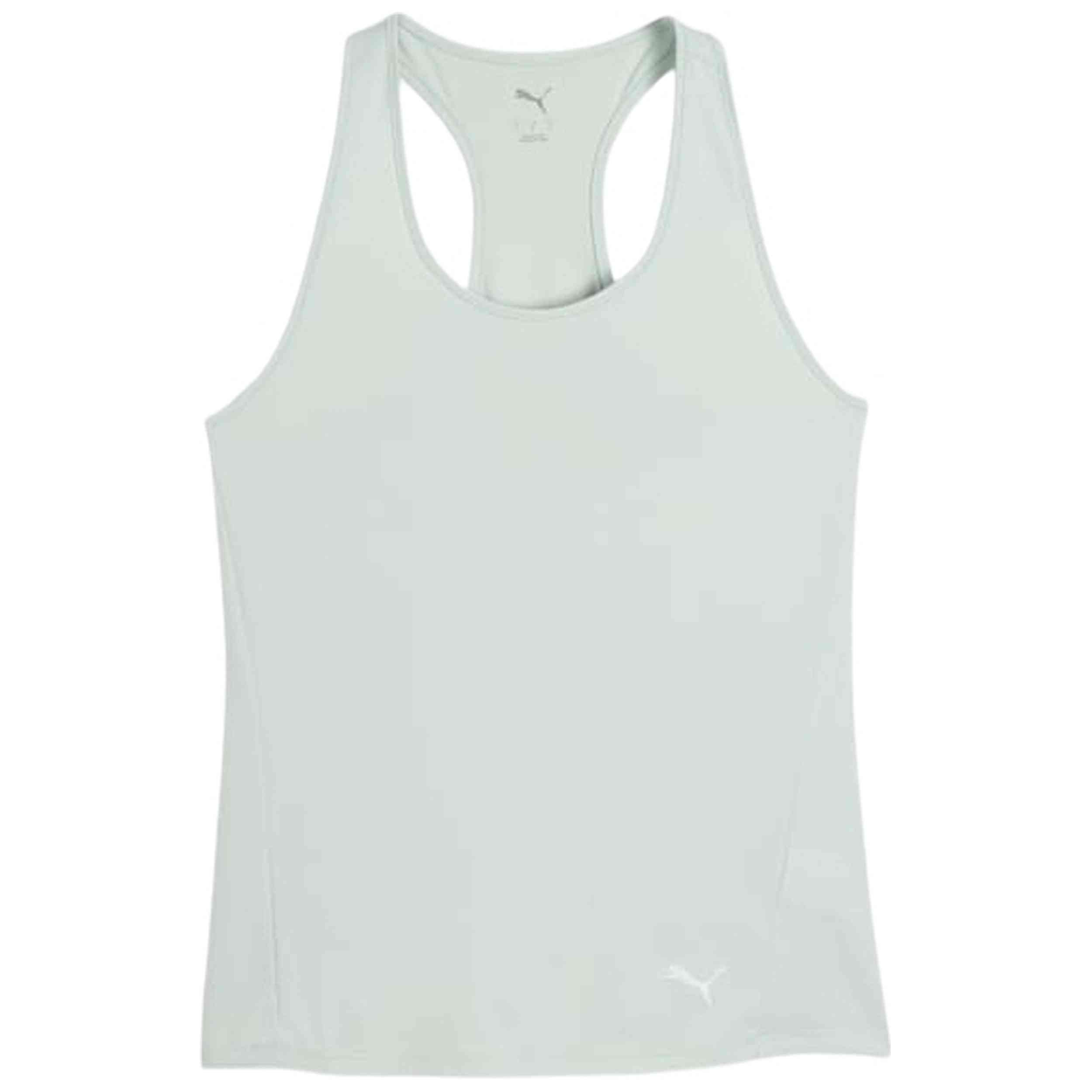 Camiseta Puma modelo W Tad Essential Race en color Verde