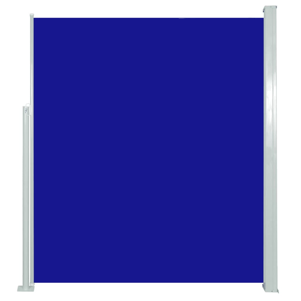 vidaXL Toldo lateral retráctil 160x500 cm Color Crema, Azul, Rojo