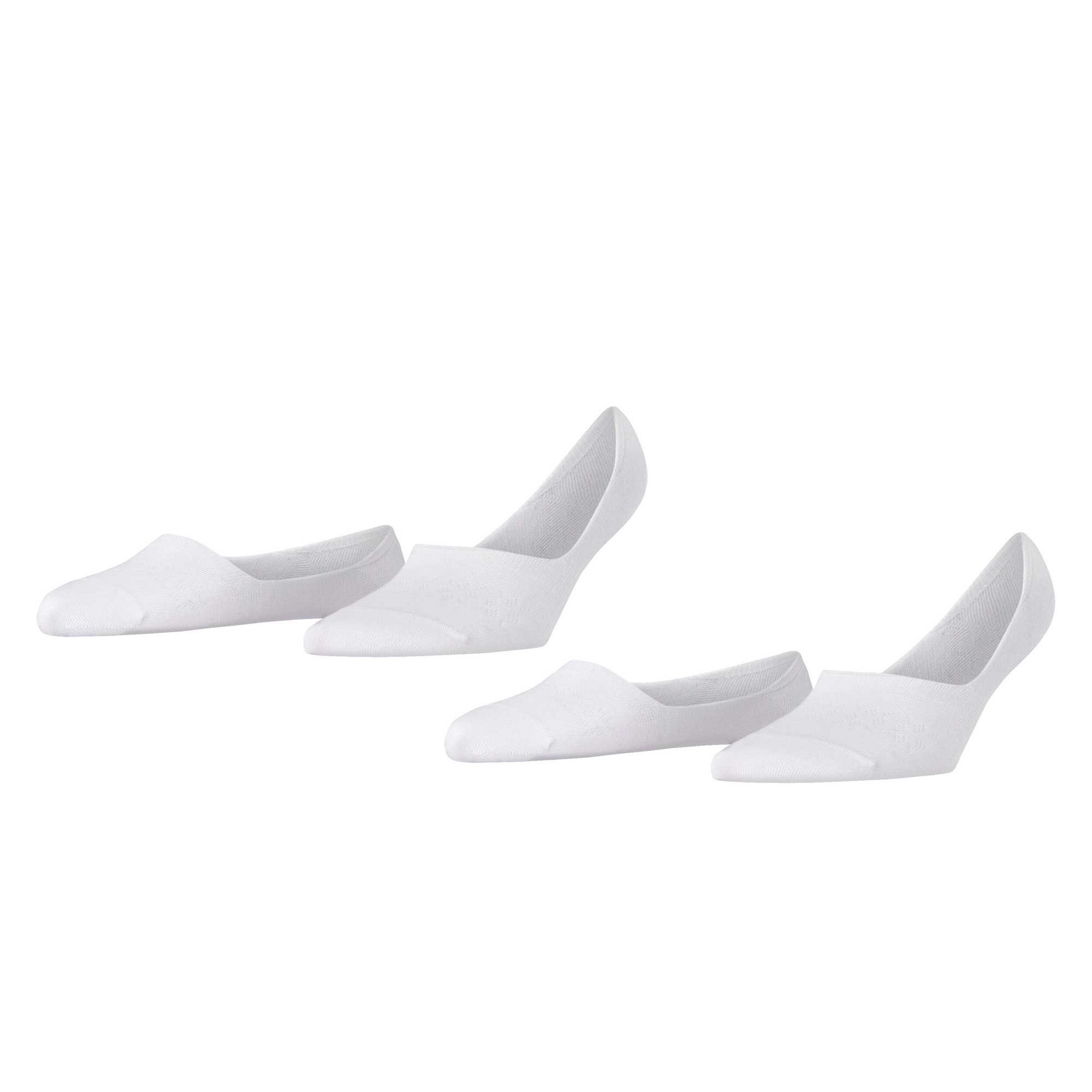 Burlington Calcetines para Mujer, paquete de 2 - Para todos los días IN, talón antideslizante, color sólido EVERYDAY IN 2P