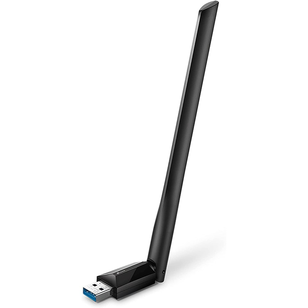 Adaptador USB - WiFi TP-Link Archer T3U Plus/ 867Mbps Compatible Windows/MacOS, Color Negro TP-Link ARCHER T3U PLUS