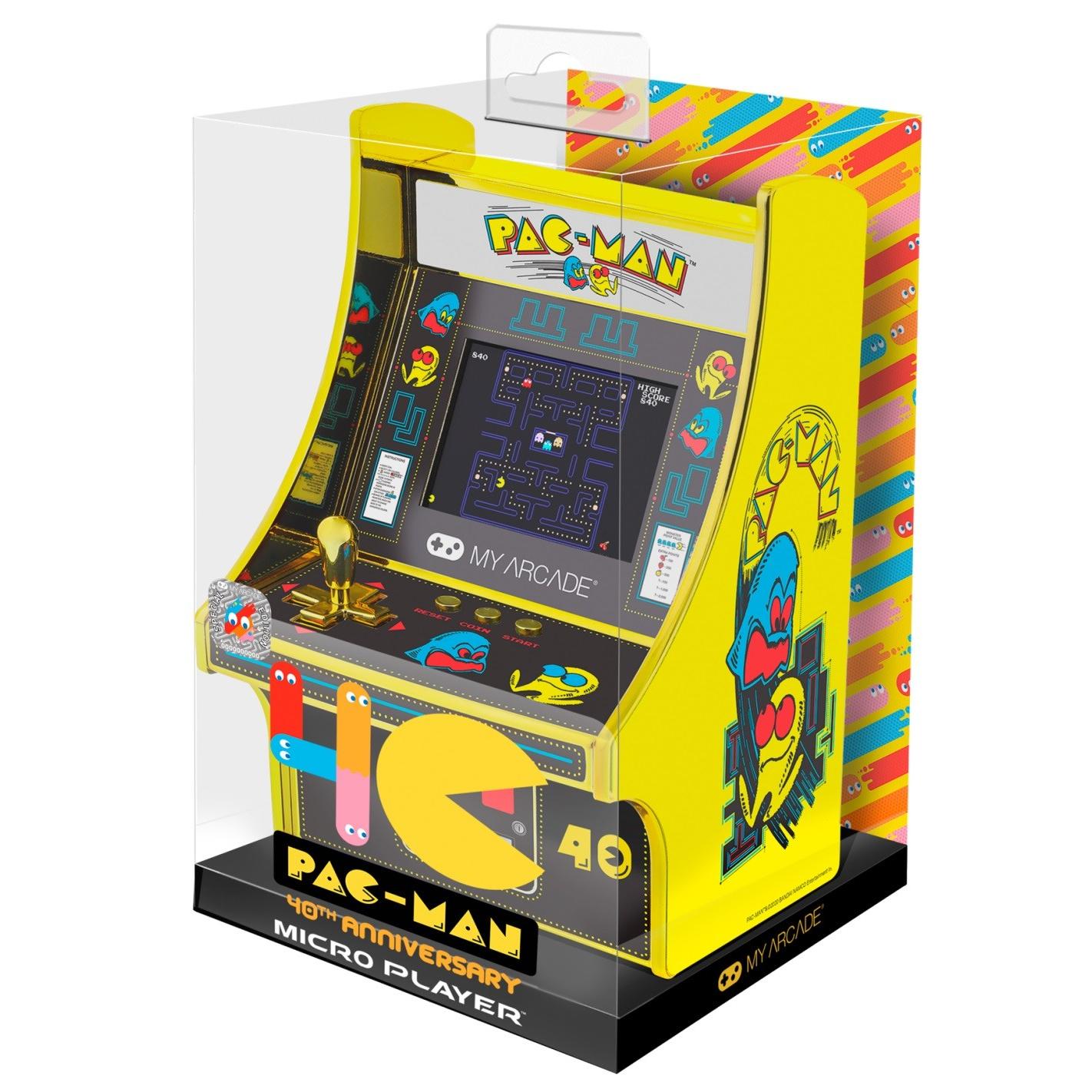 Micro Player PacMan 40th Aniversario 6,75 inch - Consola Portátil