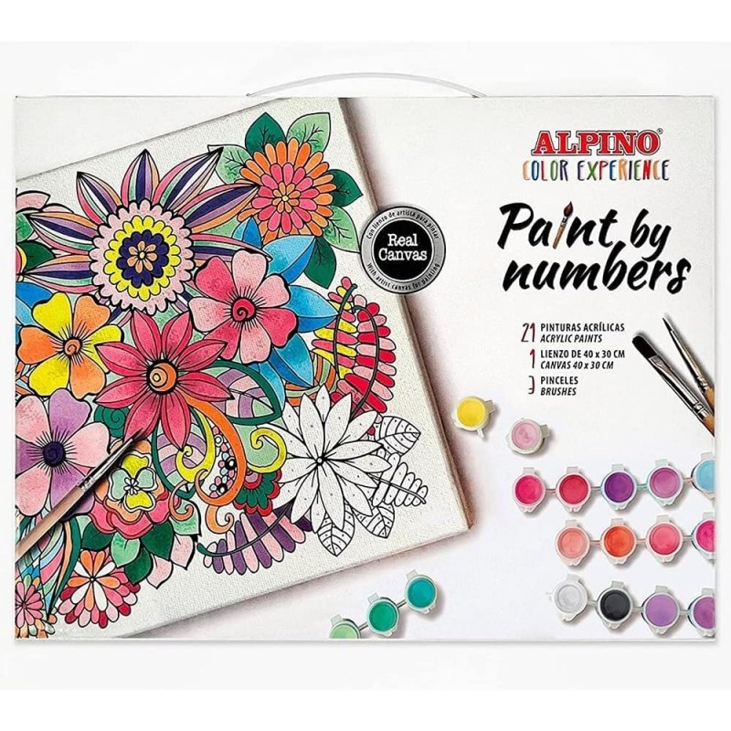 Set Pinta por Números Alpino Color Experience - MANDALAS