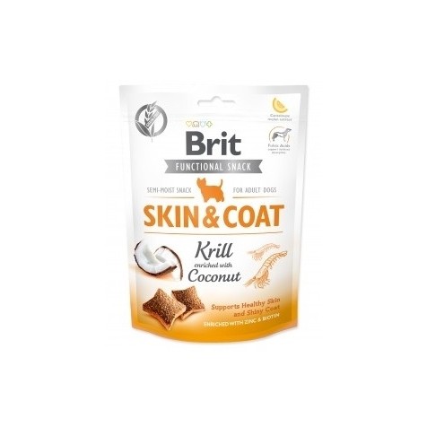 Brit - Brit Care Snack Skin and Coat Camarón para Perros 150 gr