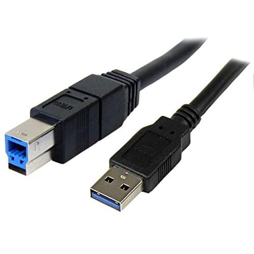 Startech.com cable usb 3.0 superspeed negro de 3 metros - a macho a b macho,garantia lifetime