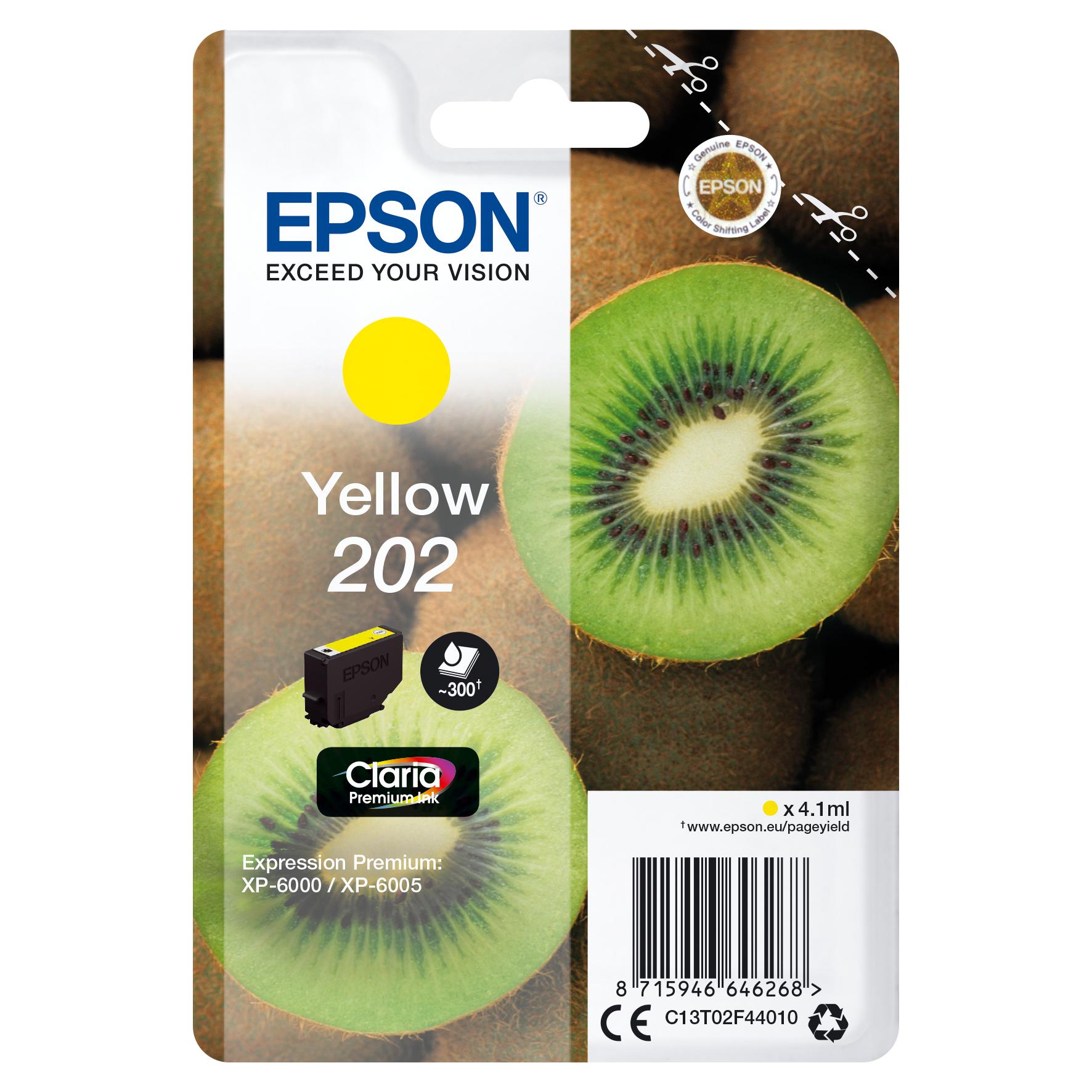 Epson 202 202 Amarillo C13T02F44010