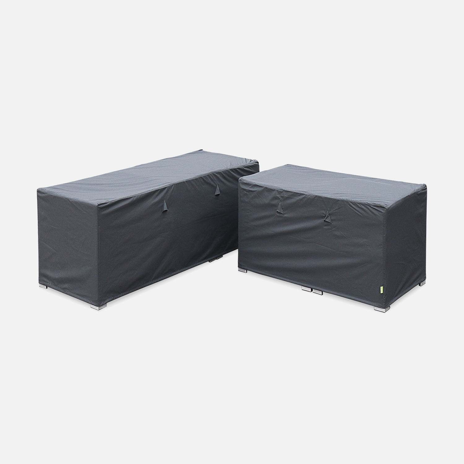 sweeek - Funda para muebles de jardín Napoli y Vittoria, set de 2 , Napoli / Vittoria , 253x83x66