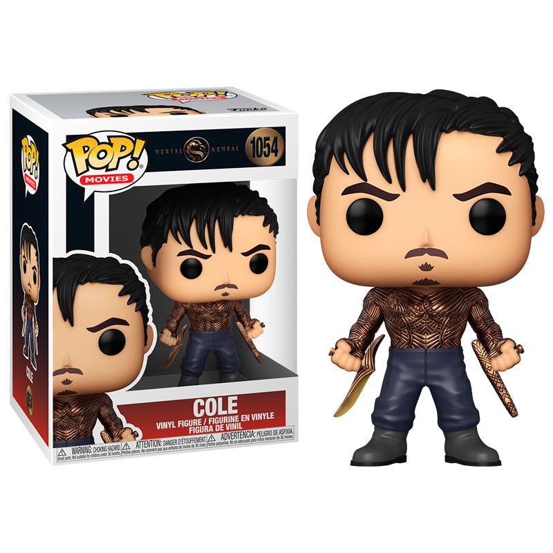 FUNKO POP! MORTAL KOMBAT - COLE YOUNG, 53850, Nº1054, TIENDA CON LICENCIA OFICIAL