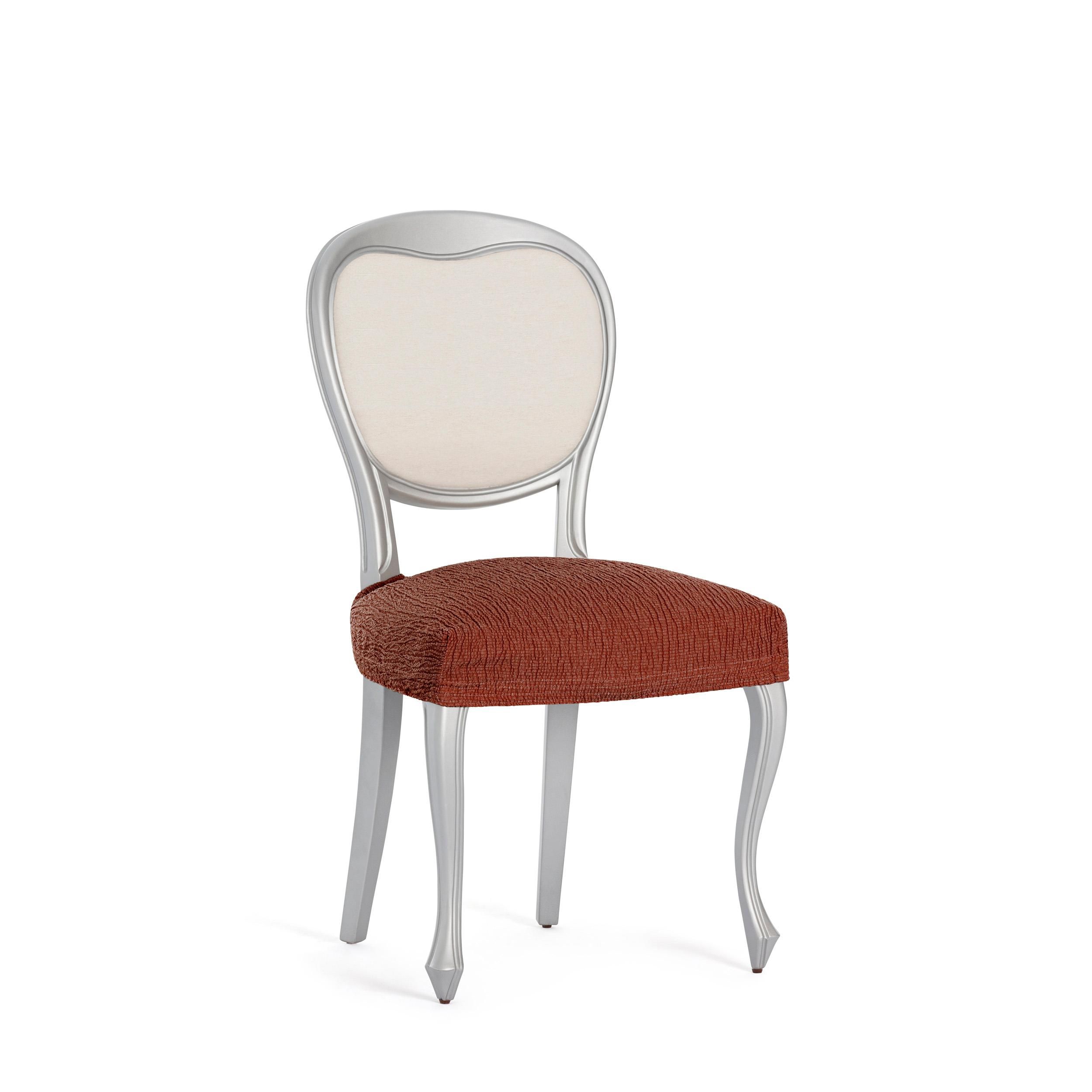 Milica - Pack de 2 Fundas para Sillas Sin Respaldo Tavira (varios Colores) - Protección Económica y Decoración Renovada