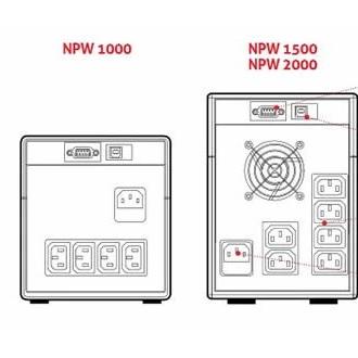 SAI (UPS) RIELLO Interactivo 1500 VA 900W NPW1500